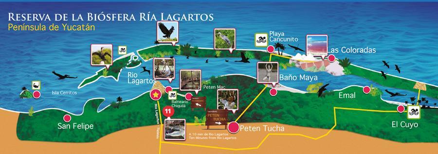 Casa Laguna Lagartos Rio Lagartos Bagian luar foto